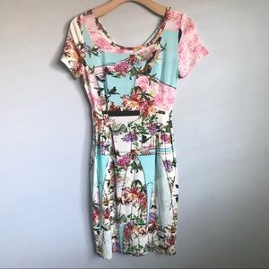 Sonia Fortuna "Firenze" Floral Dress Sz.S